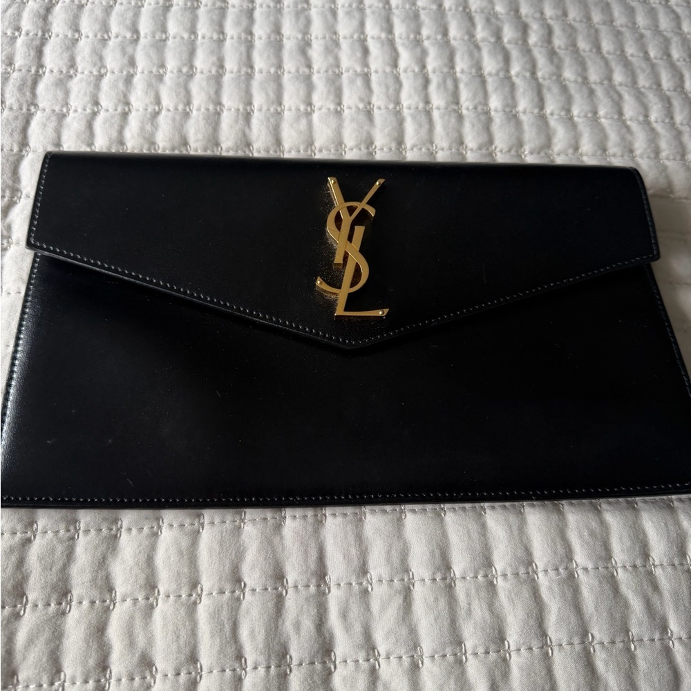 Saint Laurent Black Interior with Gold Label